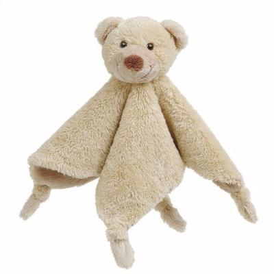 Happy Horse Knuffeldoekje beer Boogy - beige - 20 cm - pluche - tutteldoekje knuffelbeer