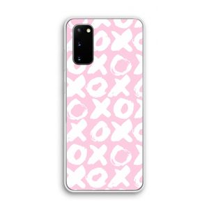 XOXO: Samsung Galaxy S20 Transparant Hoesje