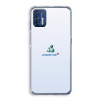 MSN: Motorola Moto G9 Plus Transparant Hoesje - thumbnail