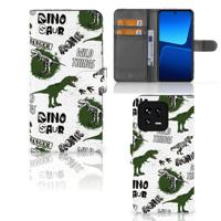 Telefoonhoesje | Met pasjeshouder | voor Xiaomi 13 Dinosaurus