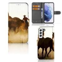 Samsung Galaxy S22 | Telefoonhoesje | Met pasjeshouder | Design Cowboy