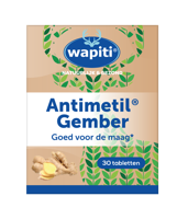 Wapiti Antimetil Gember Tabletten