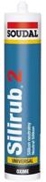 Soudal silirub 2 | siliconenkit | basalt grijs ral 7012 | 300 ml - 100868