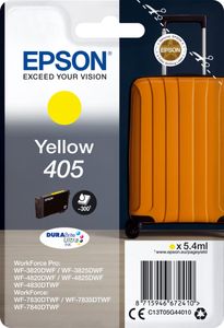 Epson inktcartridge 405, 300 pagina's, OEM C13T05G44010, geel