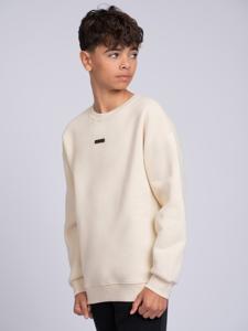 Nik&Nik zomer oversized sweat shirt jongens - off wit - Bloom