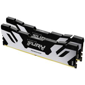 Kingston FURY Renegade Silver Werkgeheugenset voor PC DDR5 32 GB 2 x 16 GB Non-ECC 6400 MHz 288-pins DIMM CL32 KF564C32RSK2-32