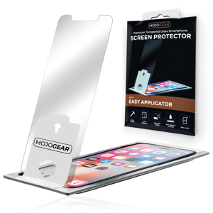 MOJOGEAR Screenprotector met Montageframe voor iPhone - Extra sterk beschermglas