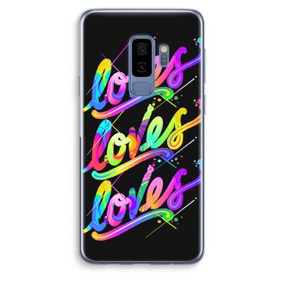 Loves: Samsung Galaxy S9 Plus Transparant Hoesje