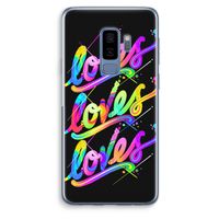 Loves: Samsung Galaxy S9 Plus Transparant Hoesje