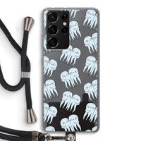 Octopussen: Samsung Galaxy S21 Ultra Transparant Hoesje met koord