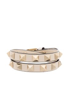 Valentino Garavani bracelet Rockstud à design multi-tour - Tons neutres