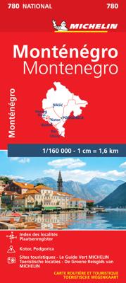 Wegenkaart - landkaart 780 Montenegro | Michelin Wegenkaart - landkaart 780 Montenegro | Michelin
