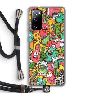 Vexx City: Samsung Galaxy S20 FE / S20 FE 5G Transparant Hoesje met koord