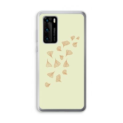 Falling Leaves: Huawei P40 Transparant Hoesje
