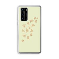 Falling Leaves: Huawei P40 Transparant Hoesje