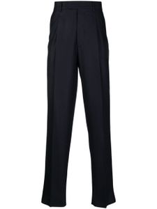 Zegna pantalon de costume à plis - Bleu