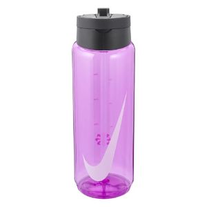 Nike Recharge Bidon Met Rietje 700ML Roze Zwart Wit