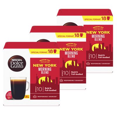 Dolce Gusto - New York Morning blend - 3x 18 Capsules