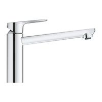 GROHE BauEdge Keukenkraan - draaibare uitloop - chroom 31693000 - thumbnail