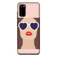 Red lips: Samsung Galaxy S20 Tough Case