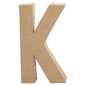 Creativ Company Letter papier-maché - k, 20,5cm