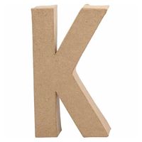 Creativ Company Letter papier-maché - k, 20,5cm