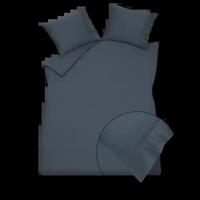Vandyck Vandyck Purity 87 Uni Satin dekbedovertrek 200x200/220 Nightblue