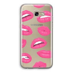 Bite my lip: Samsung Galaxy A5 (2017) Transparant Hoesje