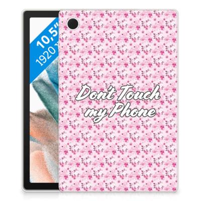 Samsung Galaxy Tab A8 2021/2022 Print Case Flowers Pink DTMP Samsung Galaxy Tab A8 2021/2022 Print Case Flowers Pink DTMP