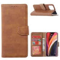 iPhone 12 Pro Max | Bookcase | Bruin met Standaard
