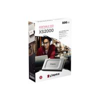 Kingston Technology XS2000 500 GB Zwart, Zilver - thumbnail