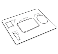 Speelruimte ontwerp muismat