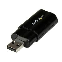StarTech.com USB Stereo Audio Adapter Externe Geluidskaart - thumbnail