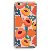 Perzik: iPhone 6 / 6S Transparant Hoesje