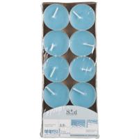 Arti Casa Geurtheelichtjes - 10x stuks - oceaan - blauw - was/paraffine - 3,5 uur