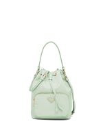 Prada sac porté épaule Duet - Vert