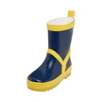 Playshoes regenlaarzen Uni Marine Gele Streep-30-31