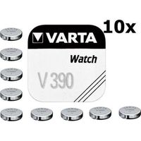 Varta V390 80mAh 1.55V knoopcel batterij - 10 stuks - thumbnail