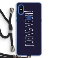 Joengneuh!: Xiaomi Mi Mix 3 Transparant Hoesje met koord