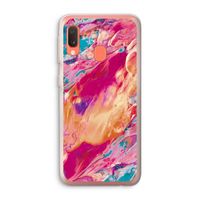 Pastel Echoes: Samsung Galaxy A20e Transparant Hoesje