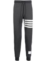 Thom Browne pantalon de jogging à détail 4 bandes signature - Gris - thumbnail