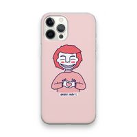 Hartje: iPhone 12 Pro Max Transparant Hoesje