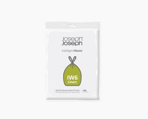 Joseph Joseph vuilniszak Intelligent Waste 30 liter zwart 20 stuks