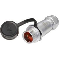 Weipu SF1211/P2 I Ronde connector Stekker, recht Totaal aantal polen: 2 Serie (ronde connectoren): SF12 1 stuk(s)