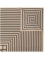 TOTEME foulard à logo signature - Tons neutres