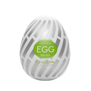 Tenga Egg Brush Eivormige masturbator Thermoplastische elastomeer (TPE)