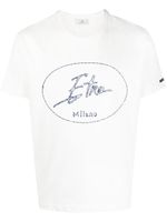 ETRO t-shirt en coton à logo brodé - Blanc - thumbnail