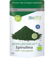 Biotona Biotona Spirulina Raw Powder Bio (200g) - thumbnail