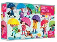 Usborne Boek en puzzel kleuren