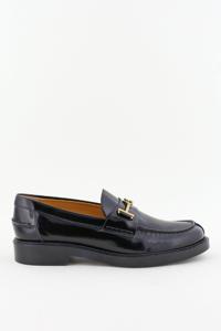 Tods loafers met gouden gesp zwart